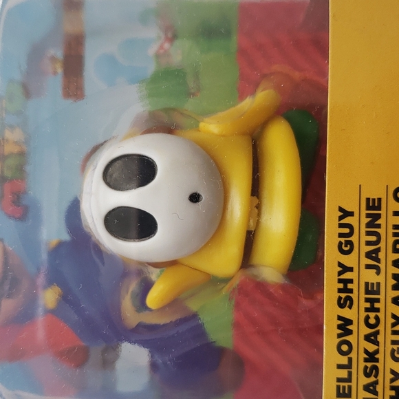 Super Mario Yellow shy guy figure - Picture 3 of 8